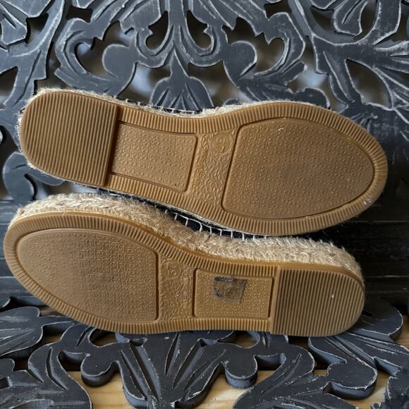 Johnny Was Elysia Floral Embroidered Espadrille Slip On Platform Sneakers 37 - Picture 11 of 12